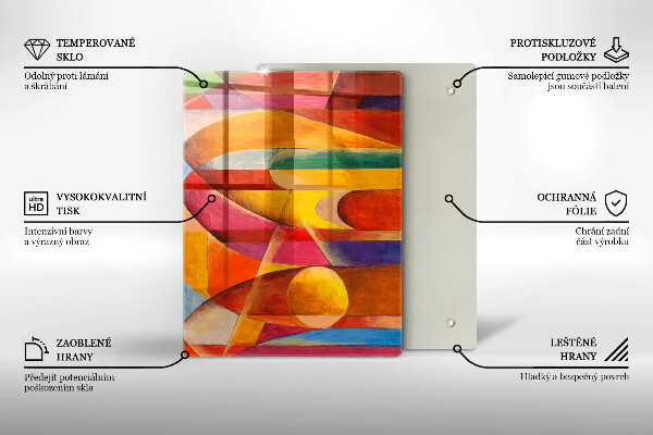 Protection pour plaque de cuisson Texture de pierre