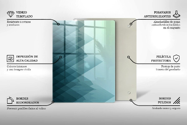 Protection pour plaque de cuisson Plumes délicates