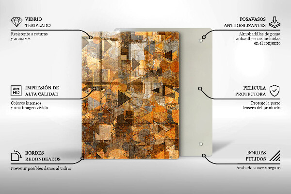 Protection pour plaque de cuisson Gouttes d'eau