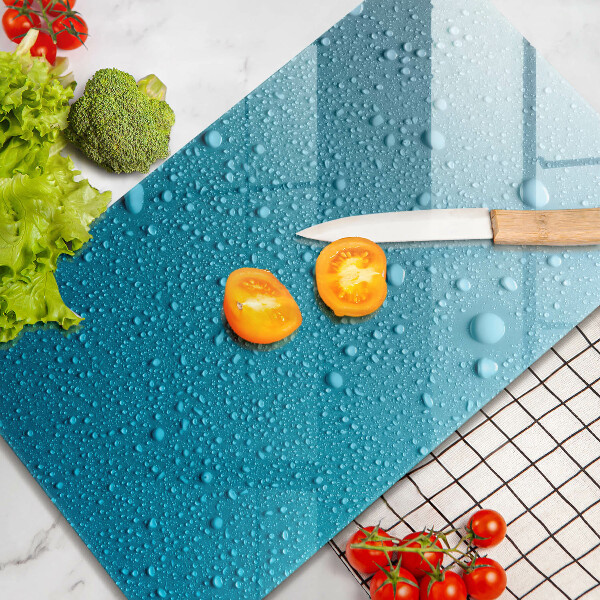 Protection pour plaque de cuisson Gouttes d'eau