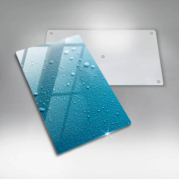 Protection pour plaque de cuisson Gouttes d'eau