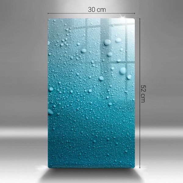 Protection pour plaque de cuisson Gouttes d'eau