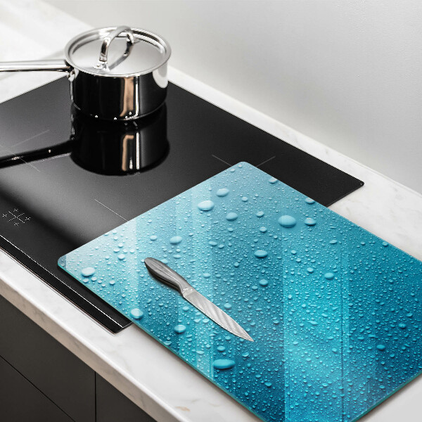 Protection pour plaque de cuisson Gouttes d'eau