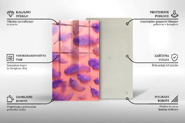 Protection pour plaque de cuisson Plumes moelleuses