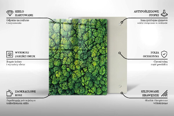 Protection pour plaque de cuisson Belles fleurs