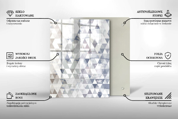 Protection pour plaque de cuisson Abstraction de forme