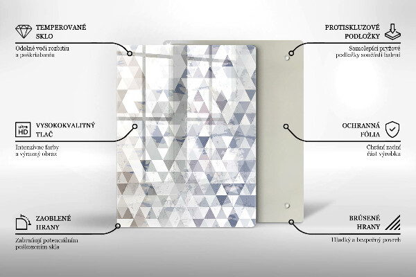 Protection pour plaque de cuisson Abstraction de forme