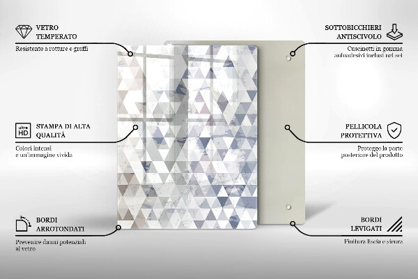 Protection pour plaque de cuisson Abstraction de forme