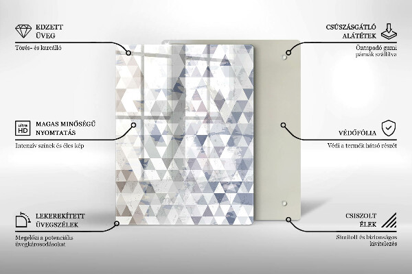 Protection pour plaque de cuisson Abstraction de forme