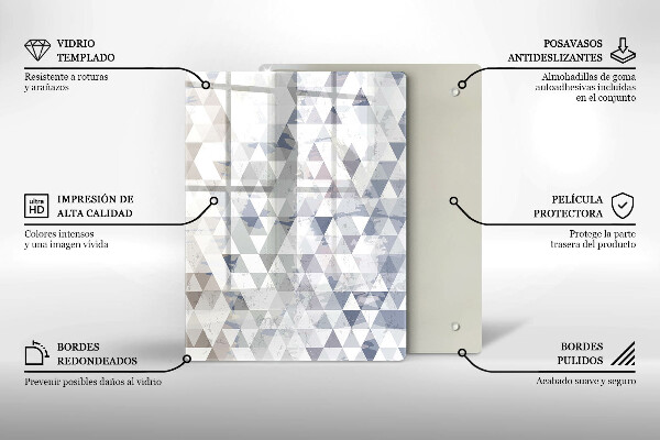 Protection pour plaque de cuisson Abstraction de forme