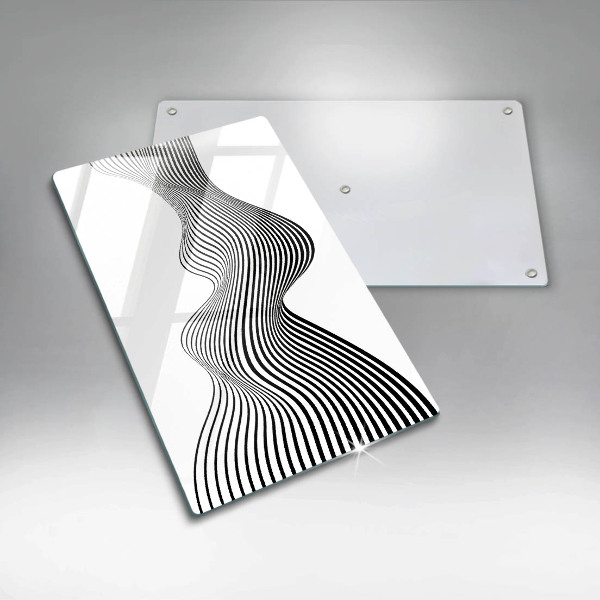 Protection pour plaque de cuisson Abstraction linéaire