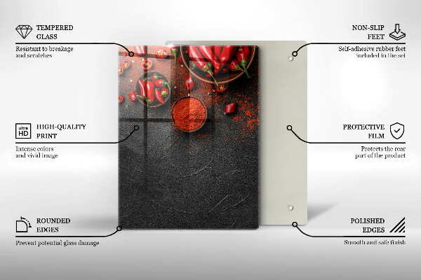 Protection pour plaque de cuisson Texture de marbre avec de l'or