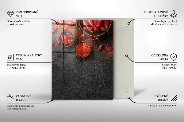 Protection pour plaque de cuisson Texture de marbre avec de l'or