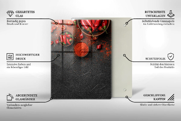 Protection pour plaque de cuisson Texture de marbre avec de l'or