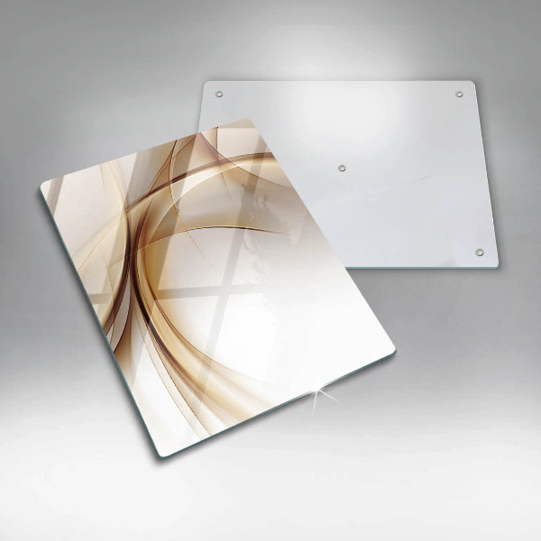 Planche à découper verre Formes abstraites