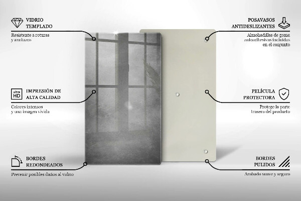 Planche à découper verre Fond de texture de béton
