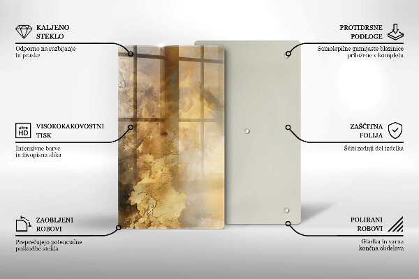 Protection pour plaque de cuisson Texture riche