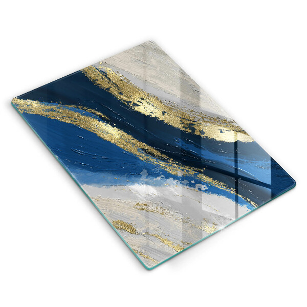 Protection pour plaque de cuisson Texture avec de l'or