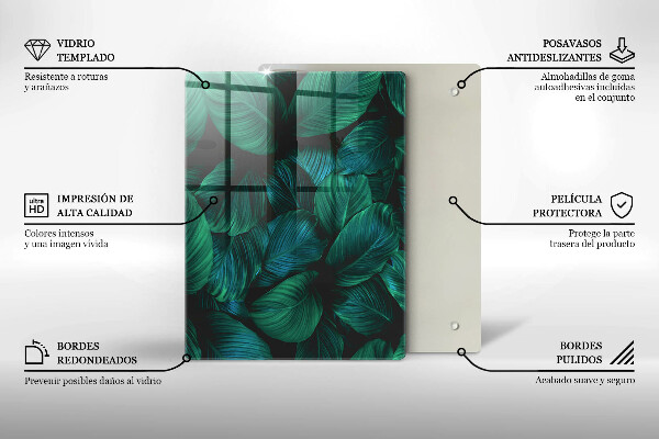 Protection pour plaque de cuisson Texture avec de l'or