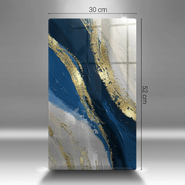 Protection pour plaque de cuisson Texture avec de l'or