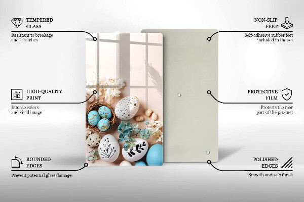 Protection pour plaque de cuisson Décorations de Pâques