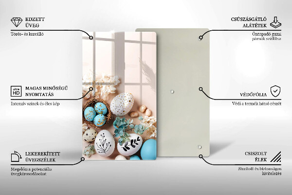 Protection pour plaque de cuisson Décorations de Pâques