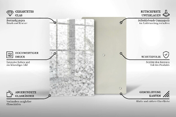 Protection pour plaque de cuisson Cristaux de sel