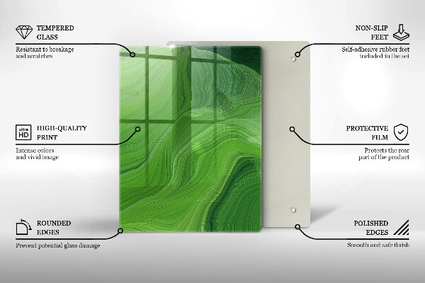 Protection pour plaque de cuisson Cristaux de sel