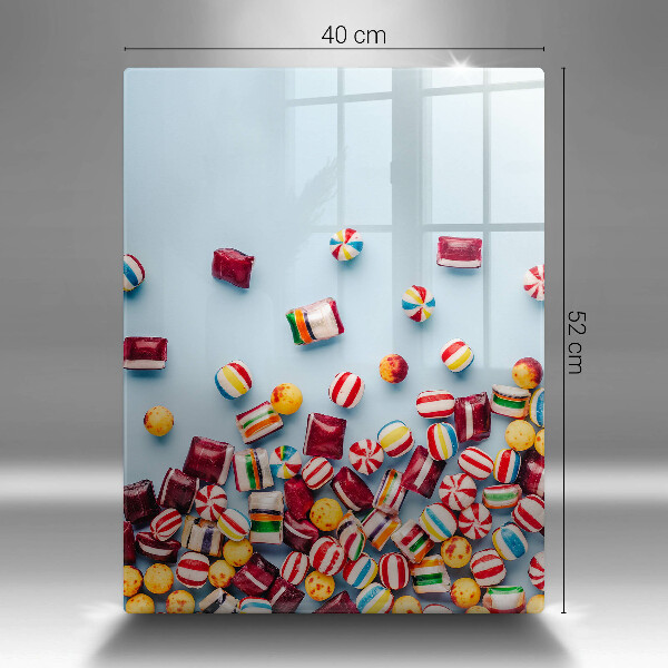 Protection pour plaque de cuisson Bonbons colorés