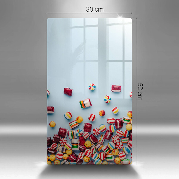 Protection pour plaque de cuisson Bonbons colorés