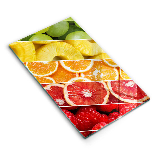 Protection pour plaque de cuisson Fruits colorés