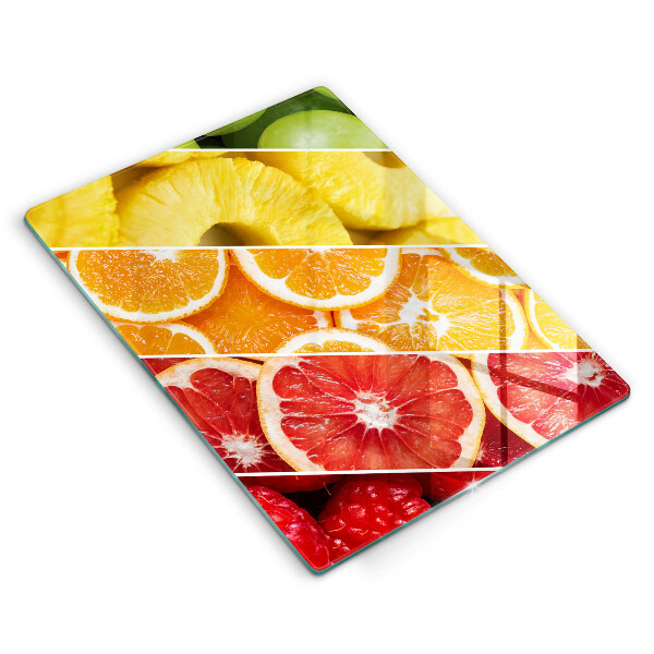 Protection pour plaque de cuisson Fruits colorés