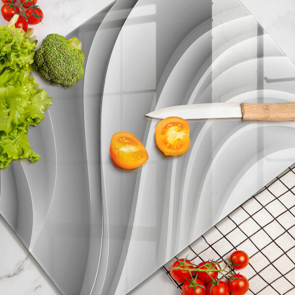 Protection pour plaque de cuisson Lignes géométriques