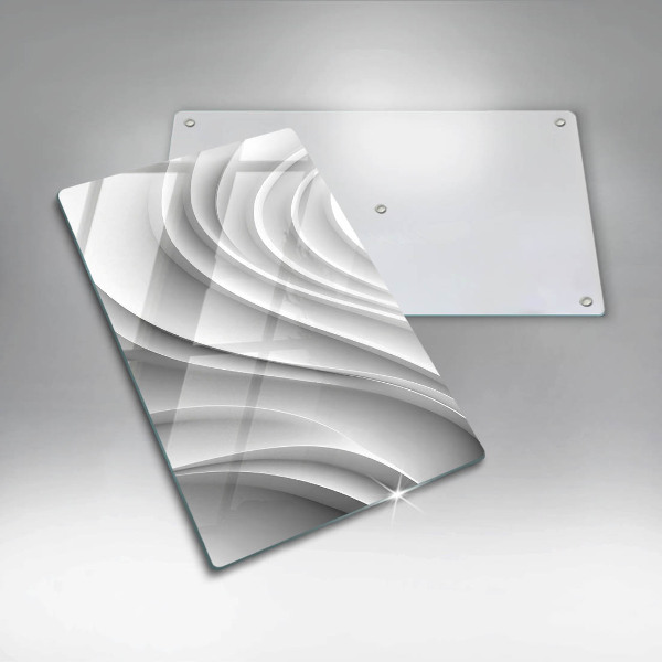 Protection pour plaque de cuisson Lignes géométriques