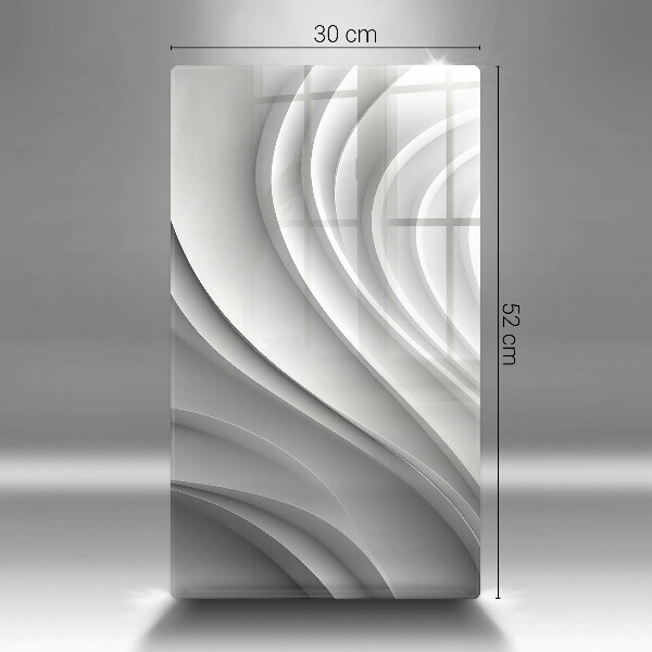 Protection pour plaque de cuisson Lignes géométriques