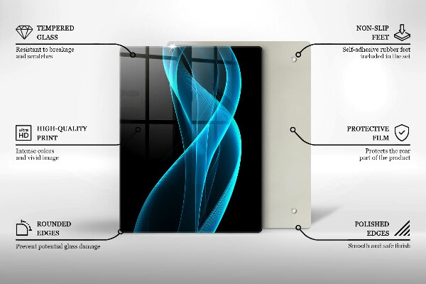 Protection pour plaque de cuisson Gros plan de cerises