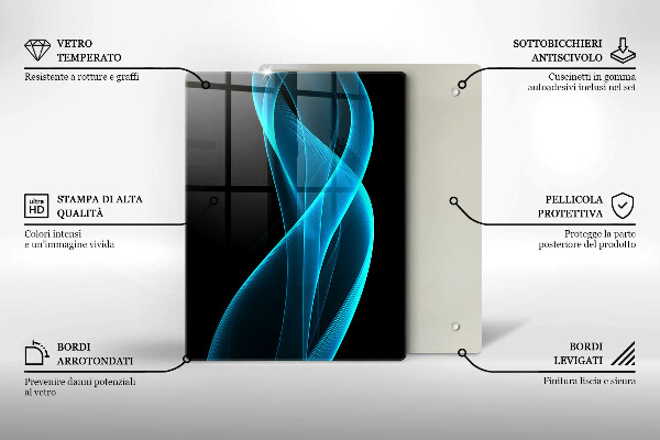 Protection pour plaque de cuisson Gros plan de cerises