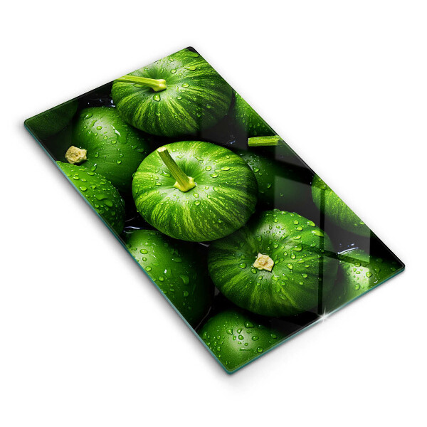 Protection pour plaque de cuisson Citrouilles vertes