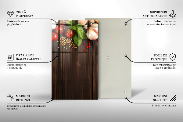 Protection pour plaque de cuisson Des légumes sur la table