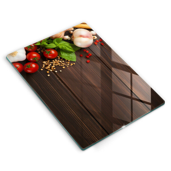 Protection pour plaque de cuisson Des légumes sur la table