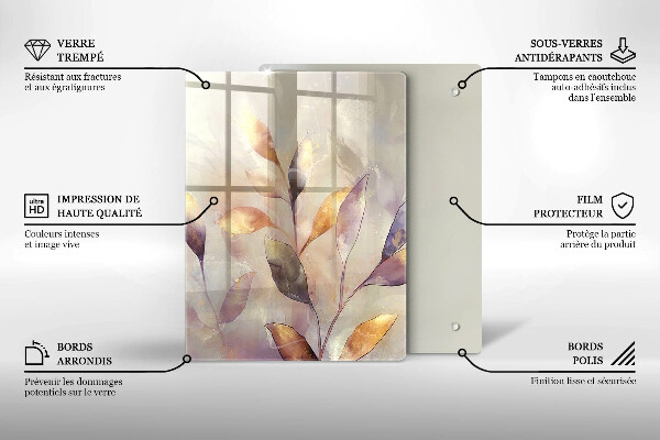 Protection pour plaque de cuisson Des légumes sur la table