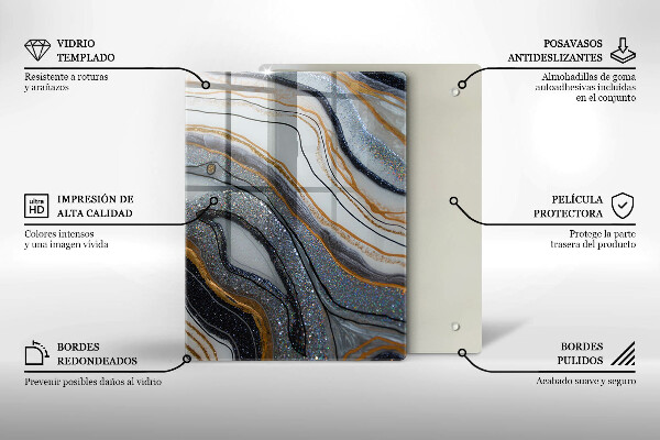 Protection pour plaque de cuisson Citrons juteux