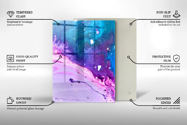 Protection pour plaque de cuisson Fruits et légumes verts