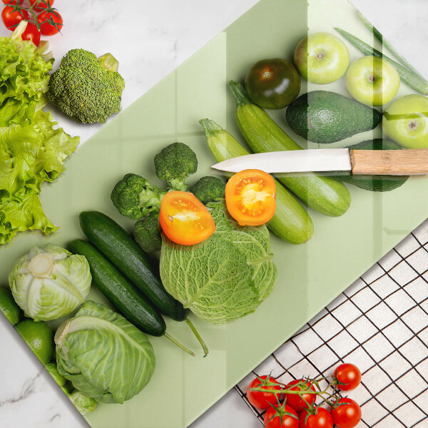 Protection pour plaque de cuisson Fruits et légumes verts