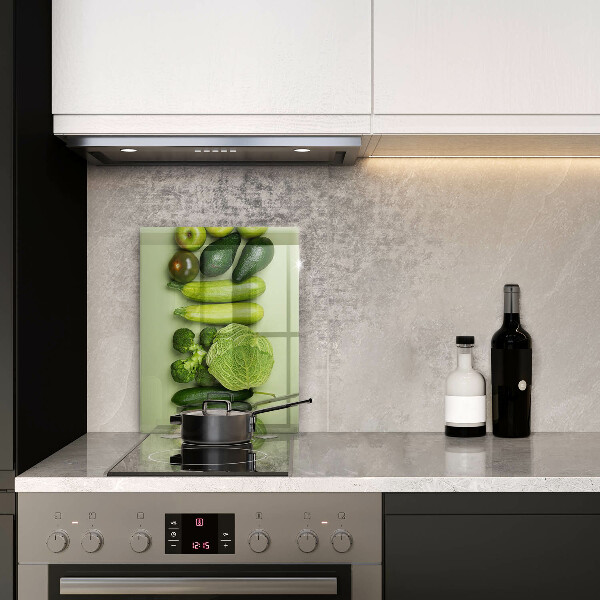 Protection pour plaque de cuisson Fruits et légumes verts