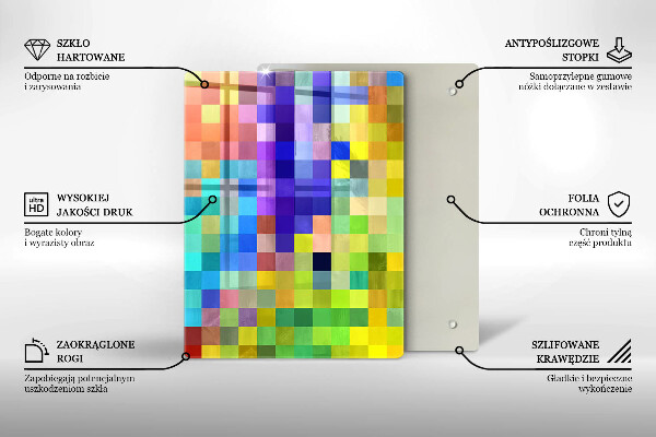 Protection pour plaque de cuisson Illustration de feuilles de Monstera