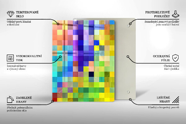 Protection pour plaque de cuisson Illustration de feuilles de Monstera