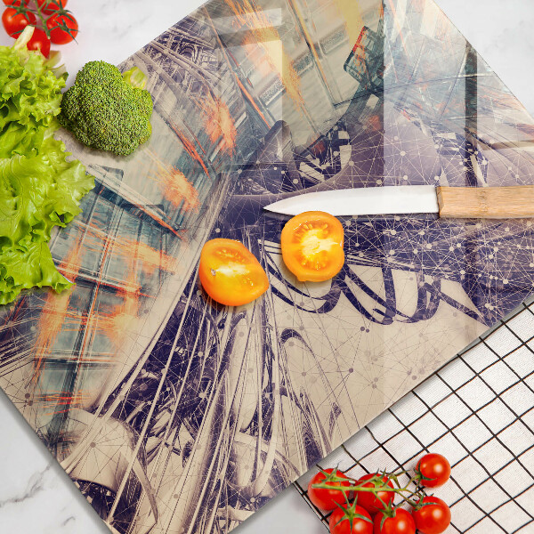 Protection pour plaque de cuisson Composition moderne