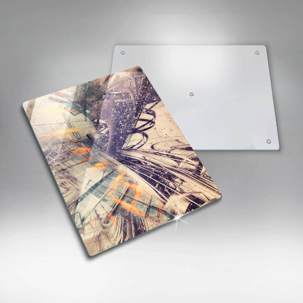 Protection pour plaque de cuisson Composition moderne