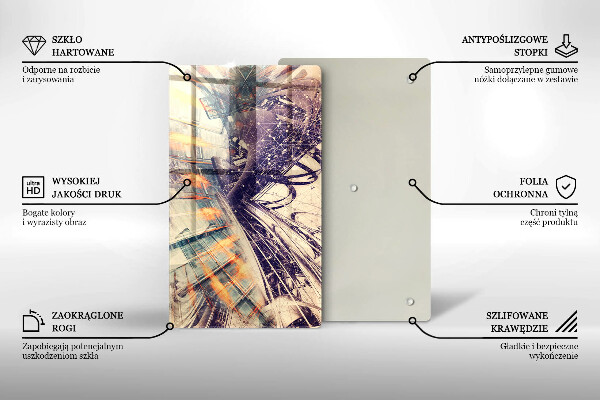 Protection pour plaque de cuisson Composition moderne